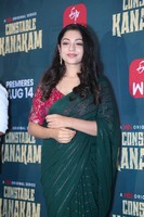 Varsha Bollamma at Constable Kanakam Trailer Launch